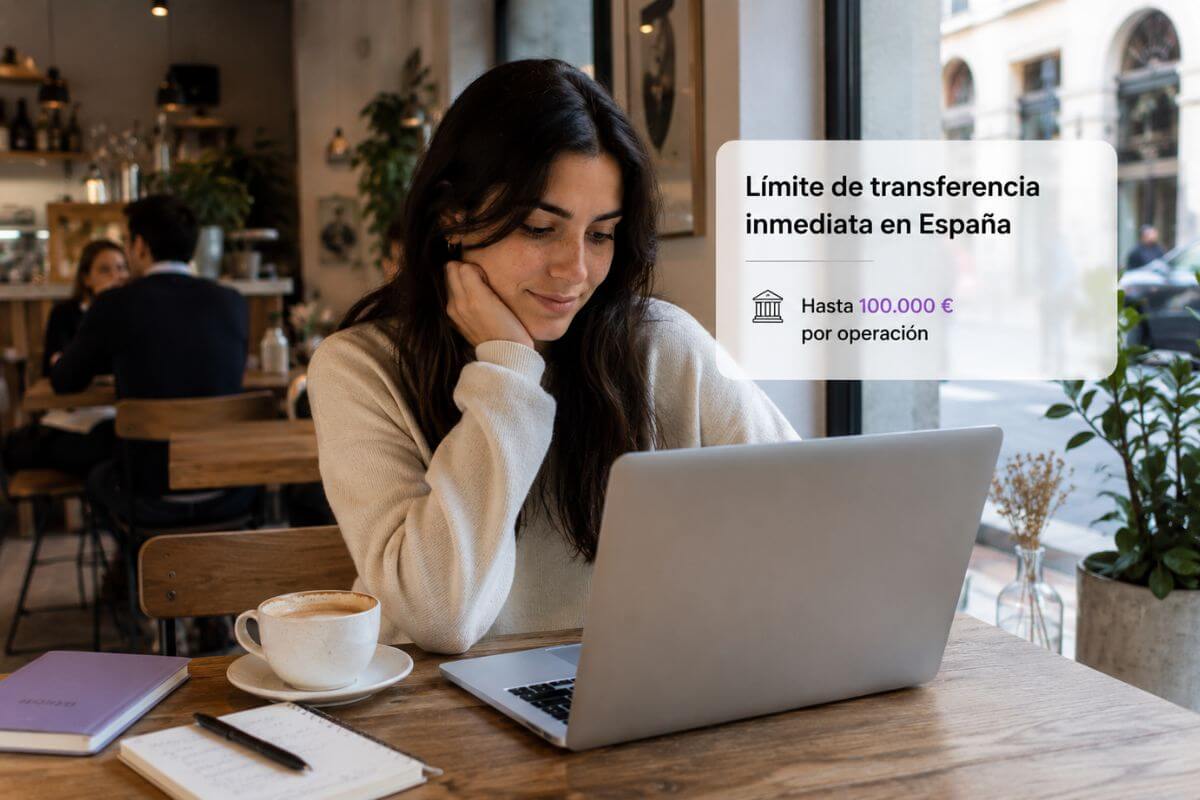 Límite de transferencia inmediata en España