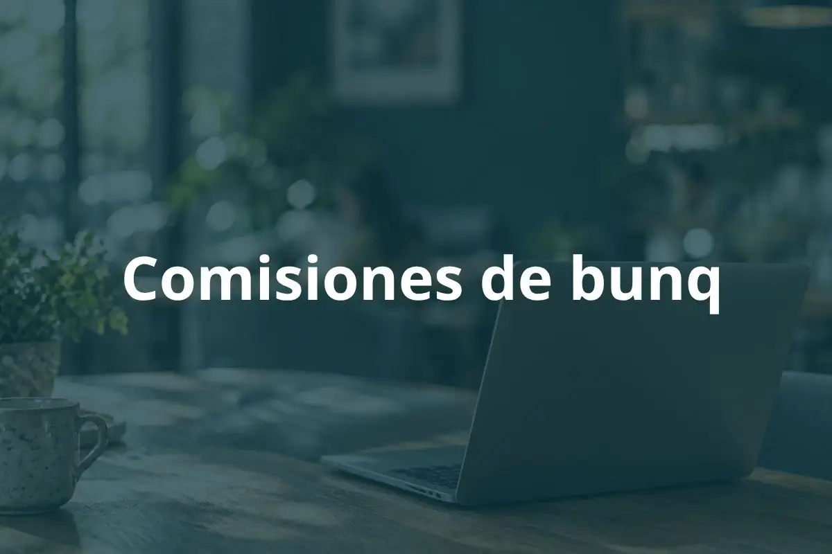 Comisiones de bunq